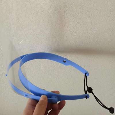 100% Anti-fog PET face shield Protective mask